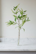 Artificial mixed green foliage spray, 85cm