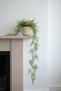 Long trailing artificial fern foliage, 125cm